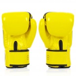 Перчатки боксерские Fairtex  (BGV-1 Nation Print Stars Yellow)